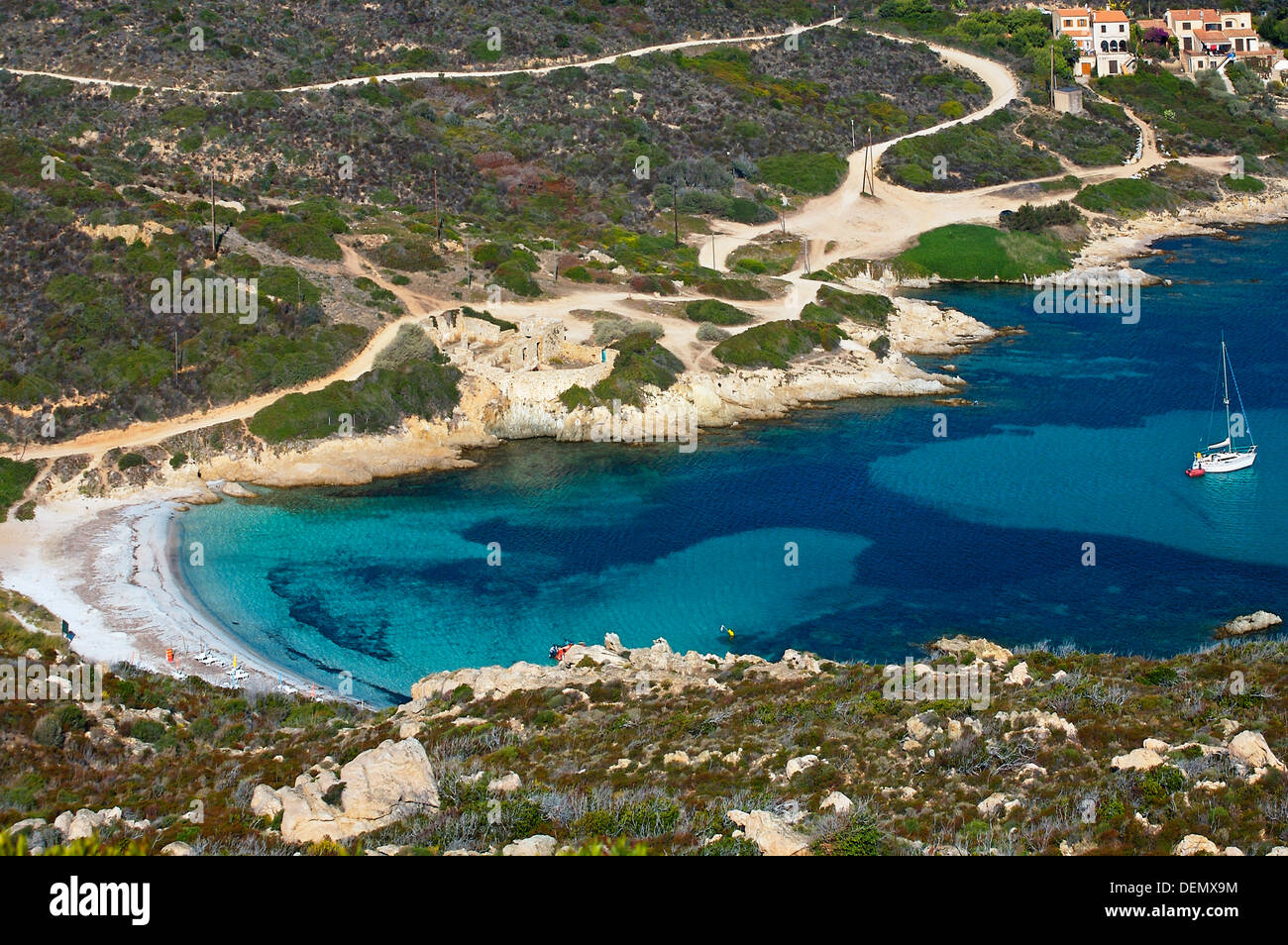 Golfe de la Revellata near Calvi, Corsica Island France Stock Photo - Alamy