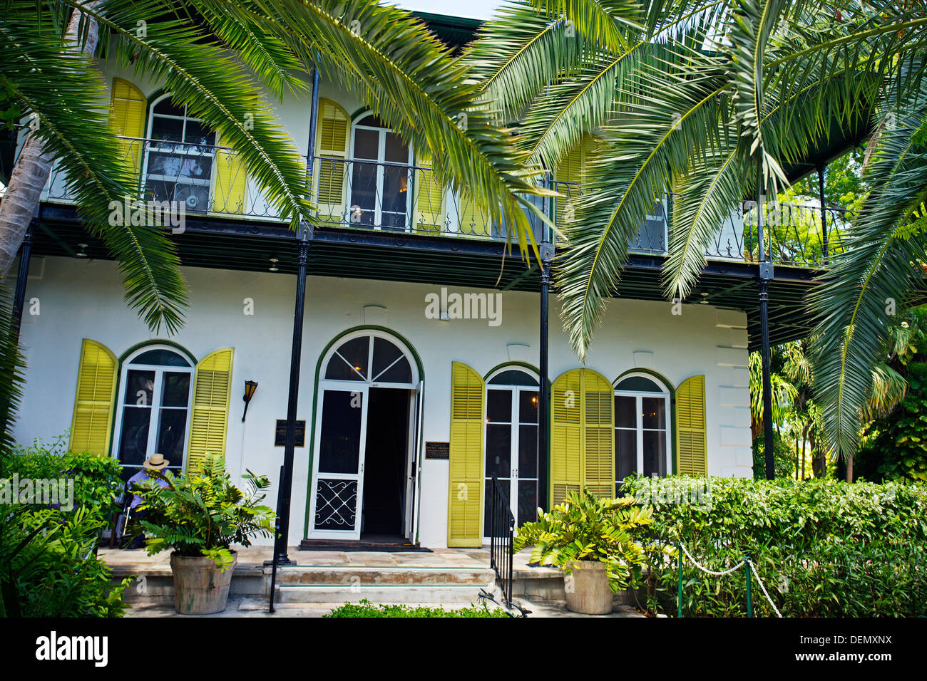 Ernest Hemingway home and museum Key West Florida, USA Stock Photo Alamy