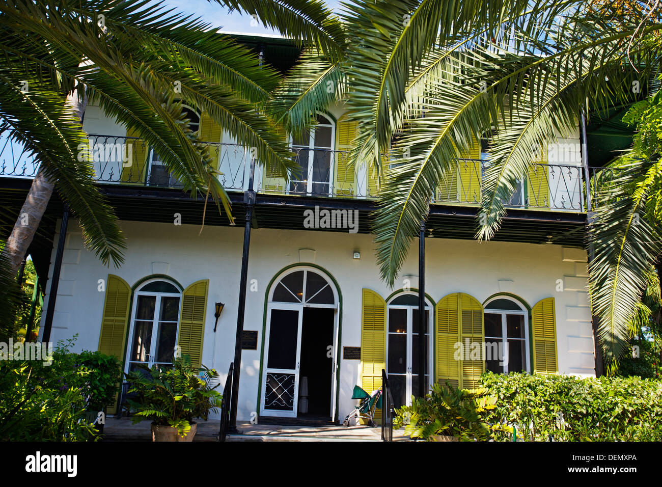 Ernest Hemingway home and museum Key West Florida, USA Stock Photo Alamy