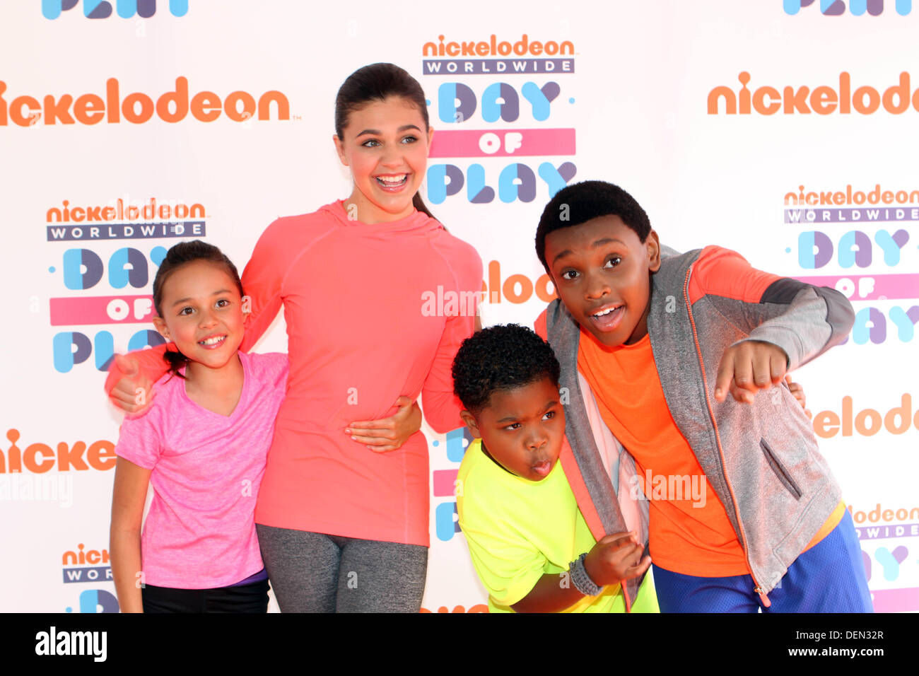 New York, New York, USA. 21st Sep, 2013. Nickelodeon Worldwide Day of