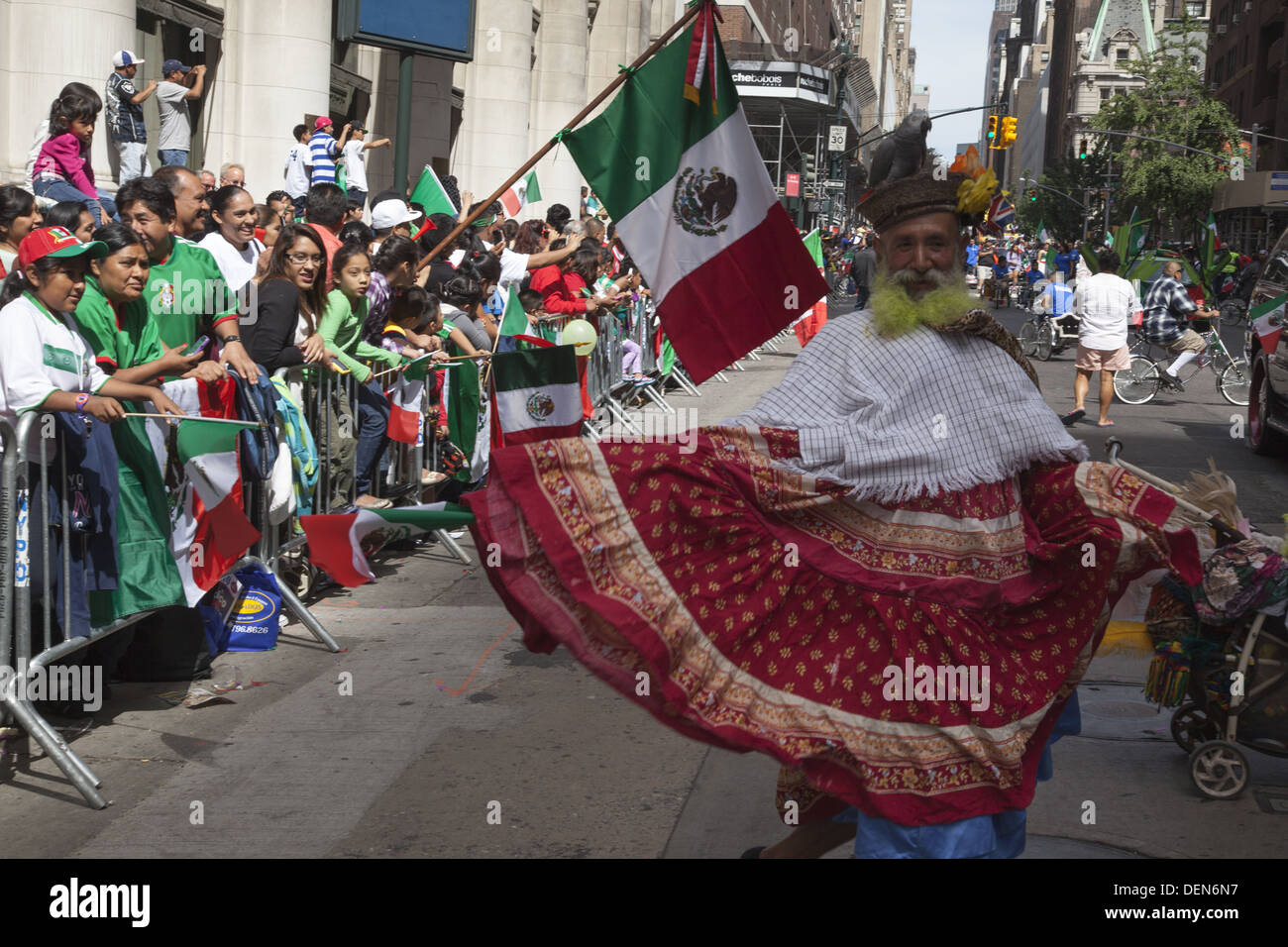 Mexican Independence Day Parade on Madison Avenue, NYC Stock Photo Alamy