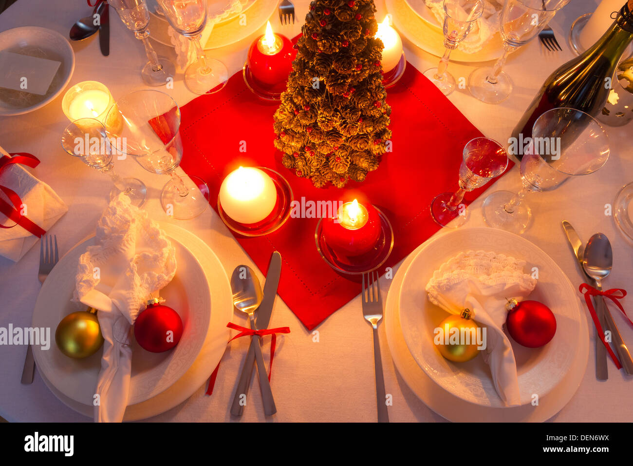 Traditionally Set Table For Christmas Eve Stock Photo Alamy traditionally-set-table-for-christmas-eve-stock-photo-alamy