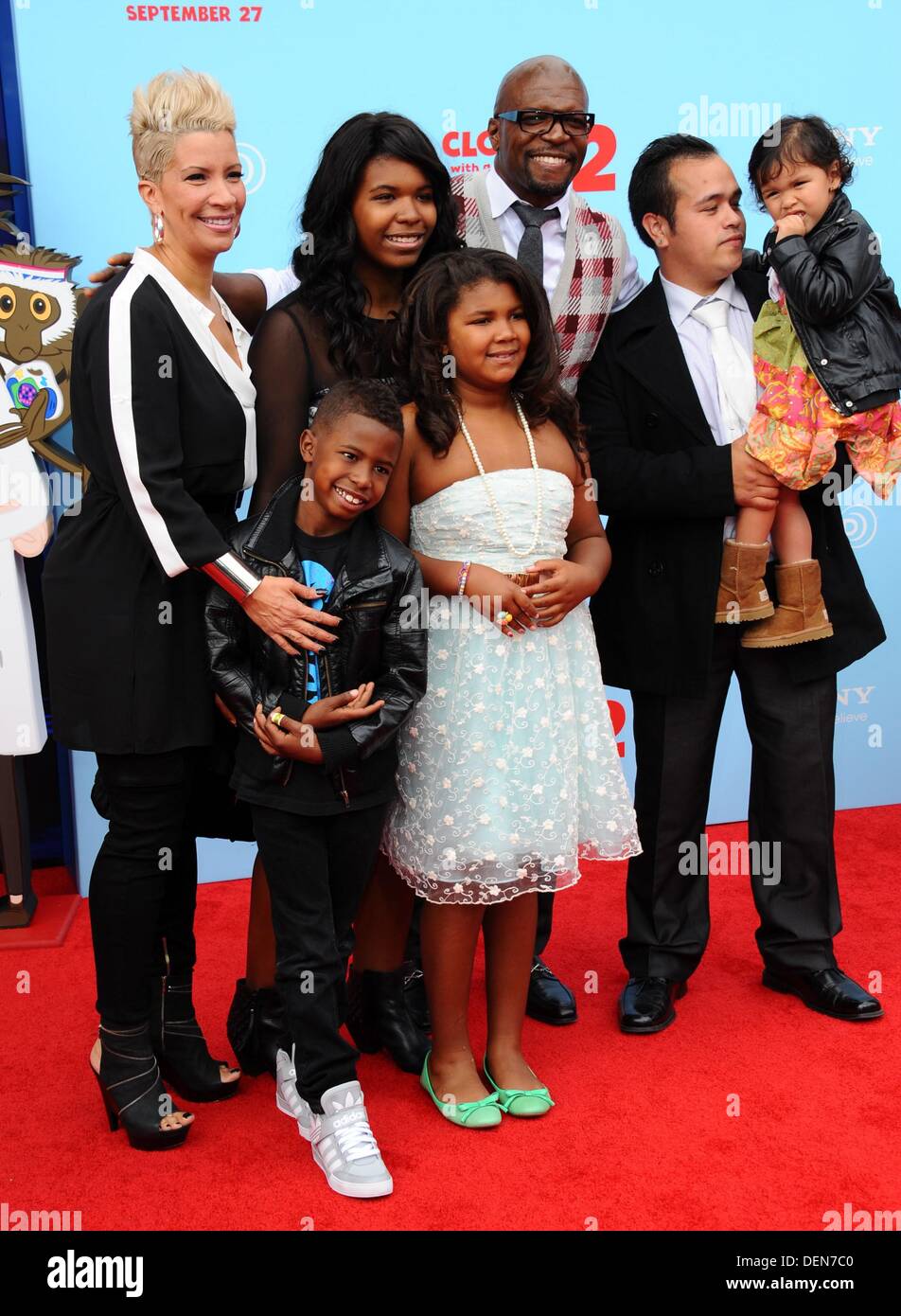Terry crews rebecca crews family hi-res stock photography and images - Alamy