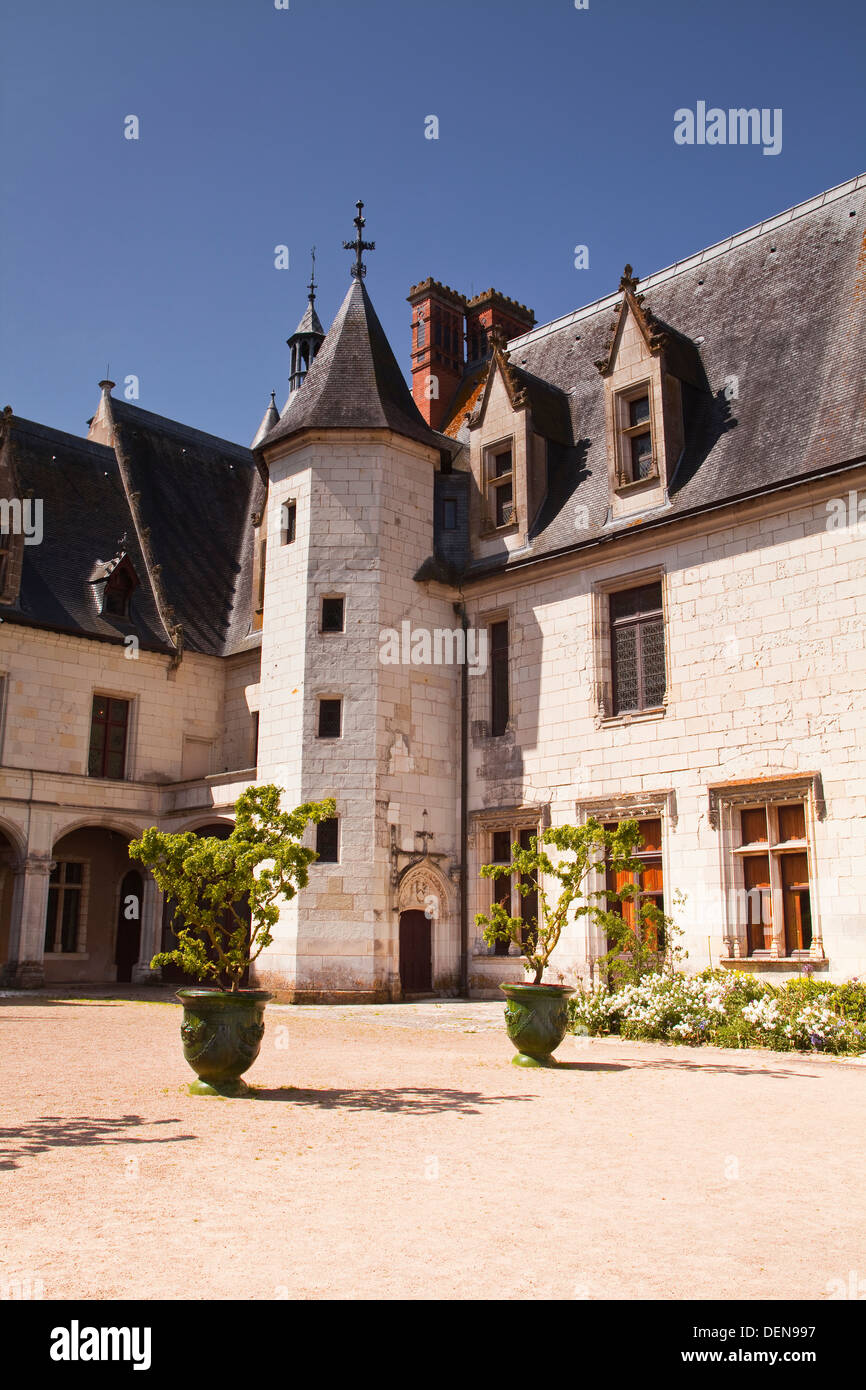The renaissance chateau at Chaumont-sur-Loire in France. Stock Photo