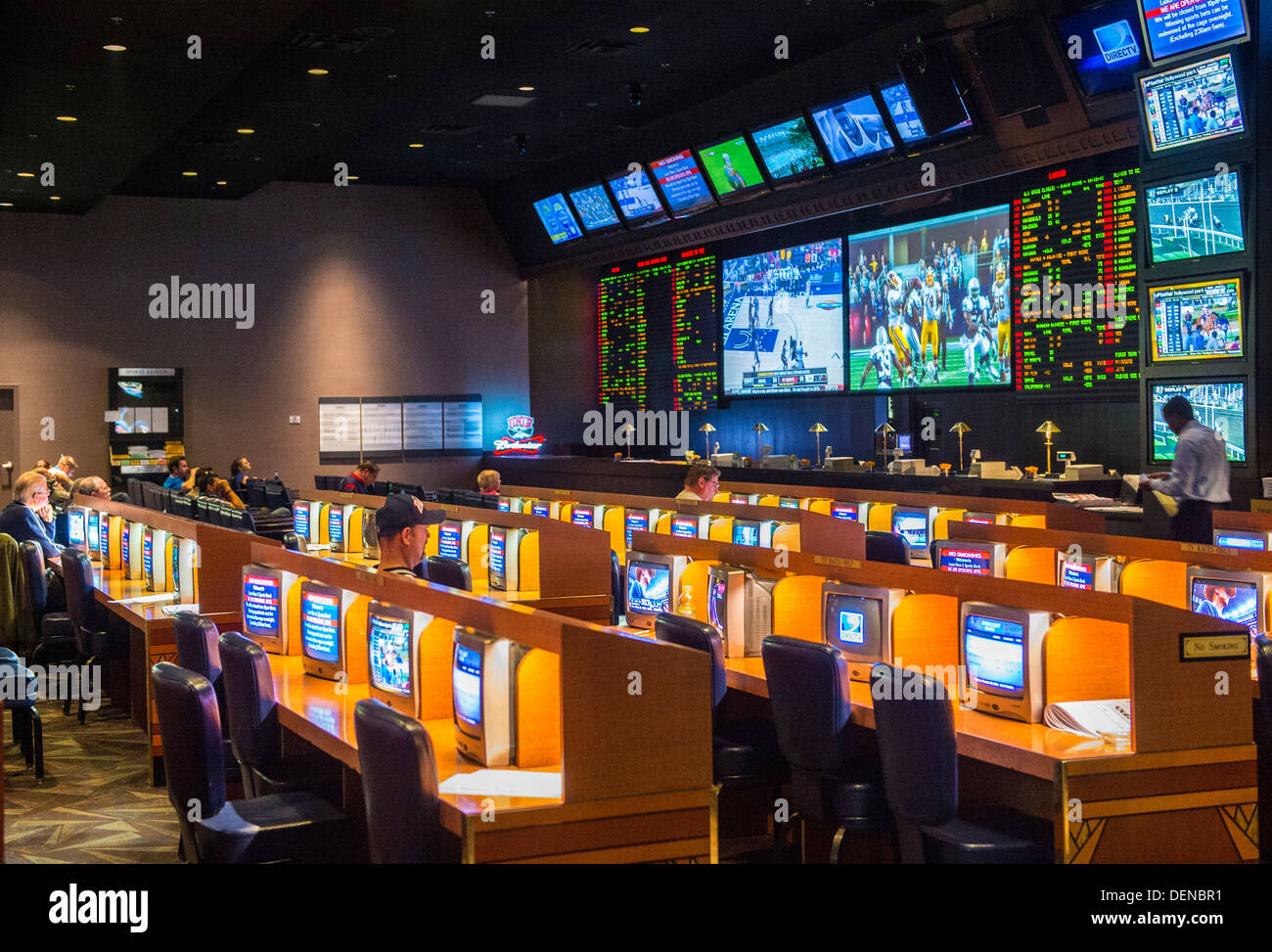 Las Vegas Sports Book Stock Photo - Alamy