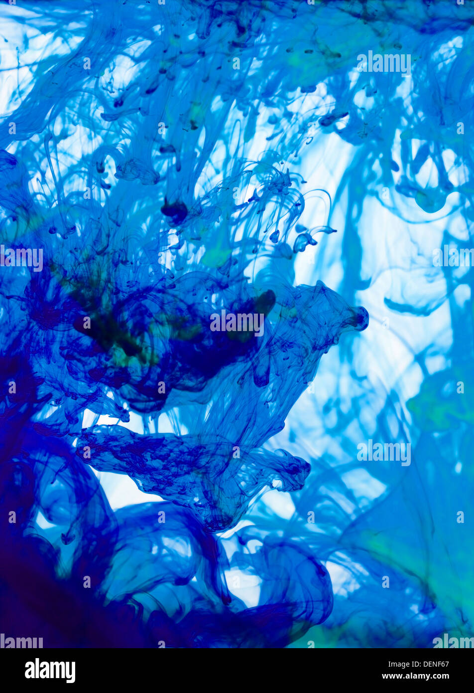 Abstract Ink Water inks in water the color abstraction Stock Photo - Alamy