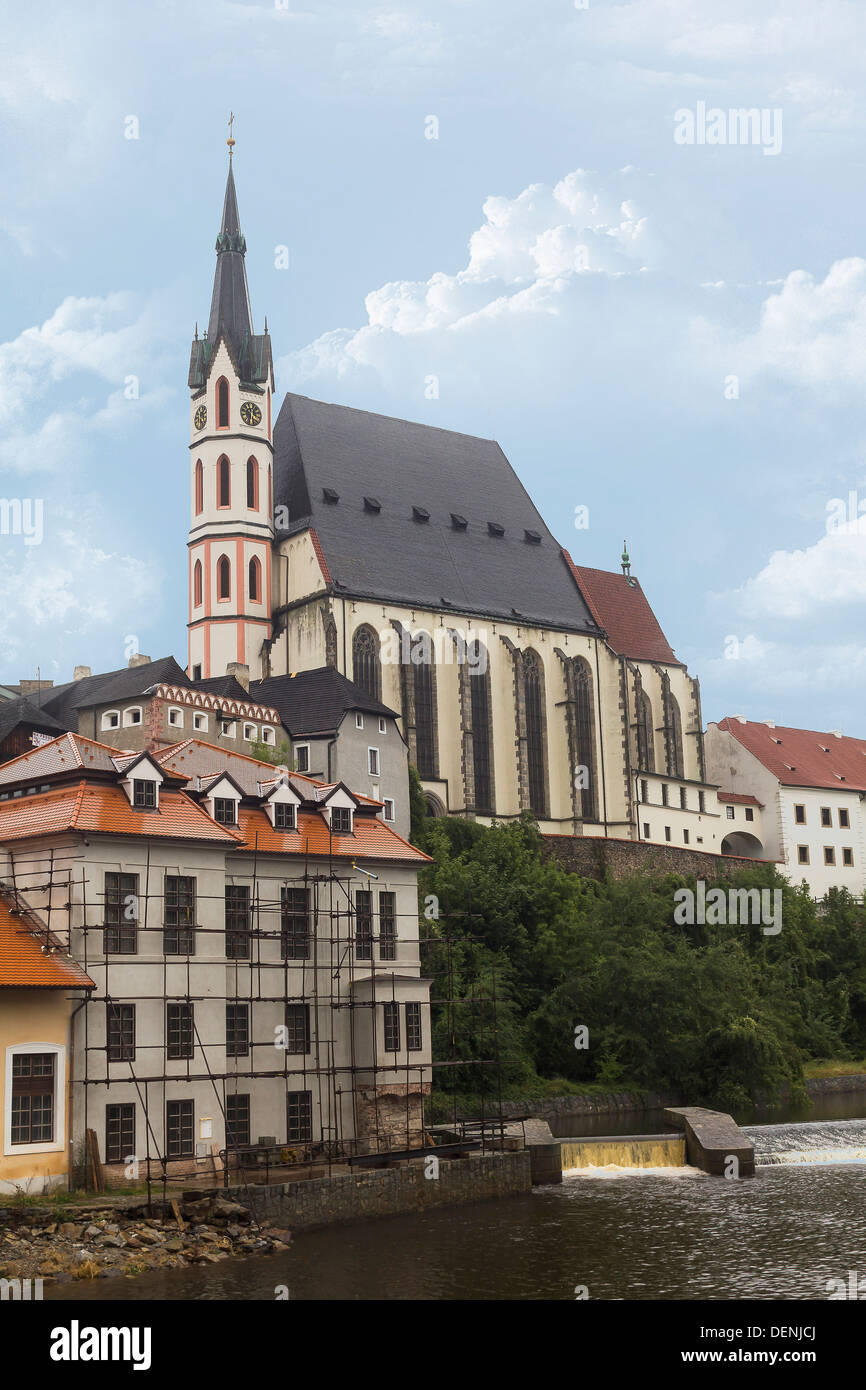Historic Castle in Cesky Krumlov Stock Photo - Alamy