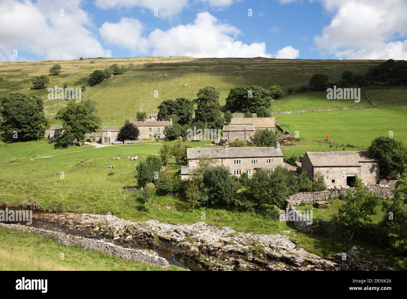 Yockenthwaite a farming hamlet in Wharfdale, Yorkshire Dales National