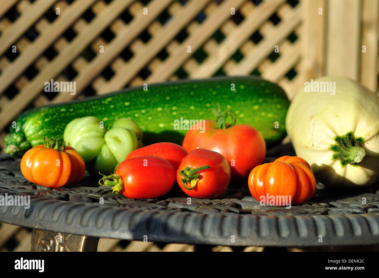 kitchen garden produce Stock Photo Alamy
