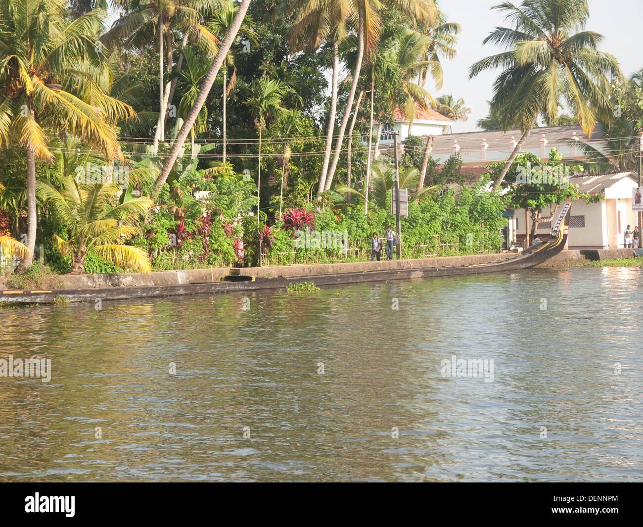 Backwaters Kerala, India Stock Photo