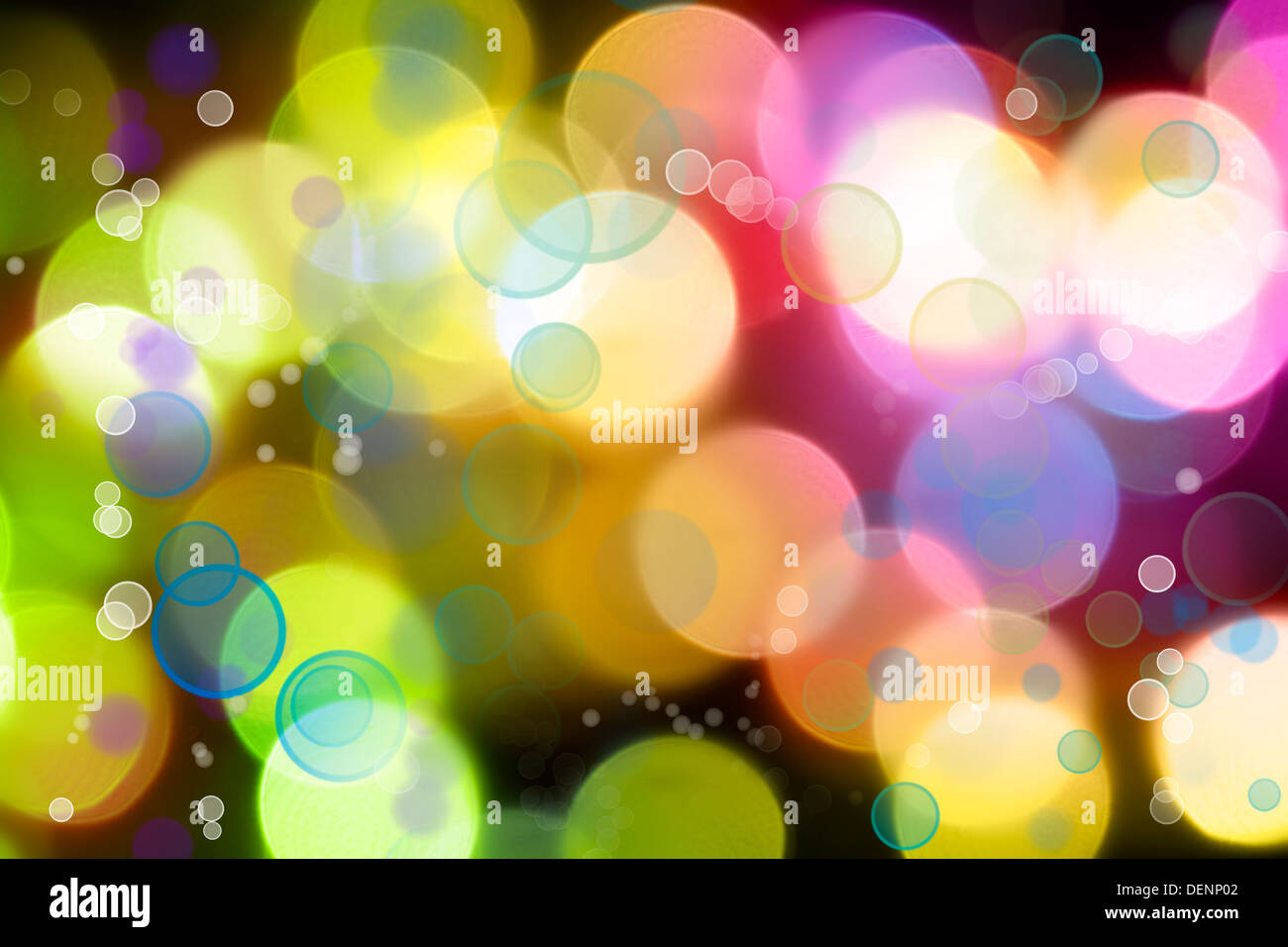 Bright circles of light abstract colorful background Stock Photo - Alamy