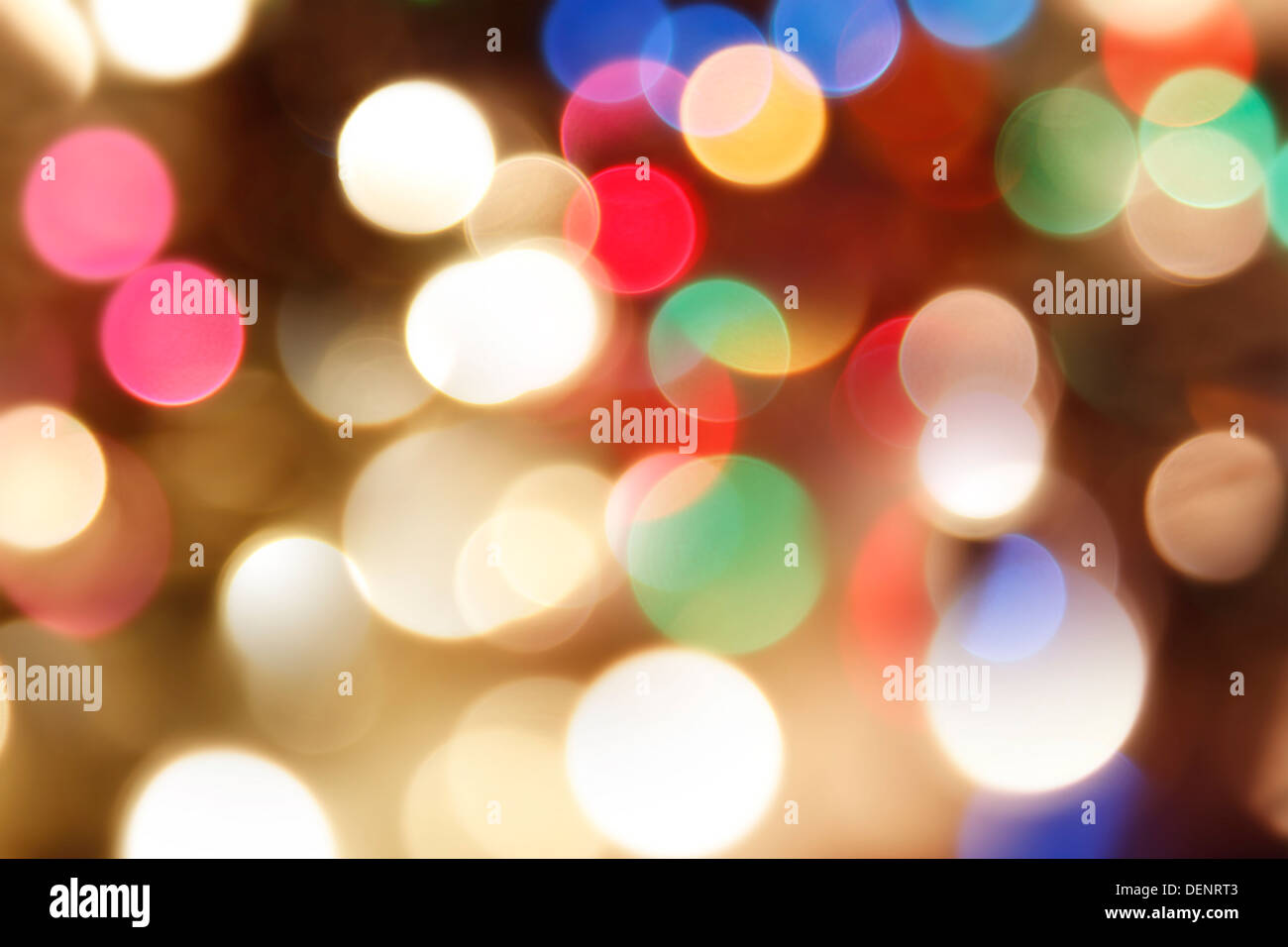 Bright colorful lights abstract background Stock Photo