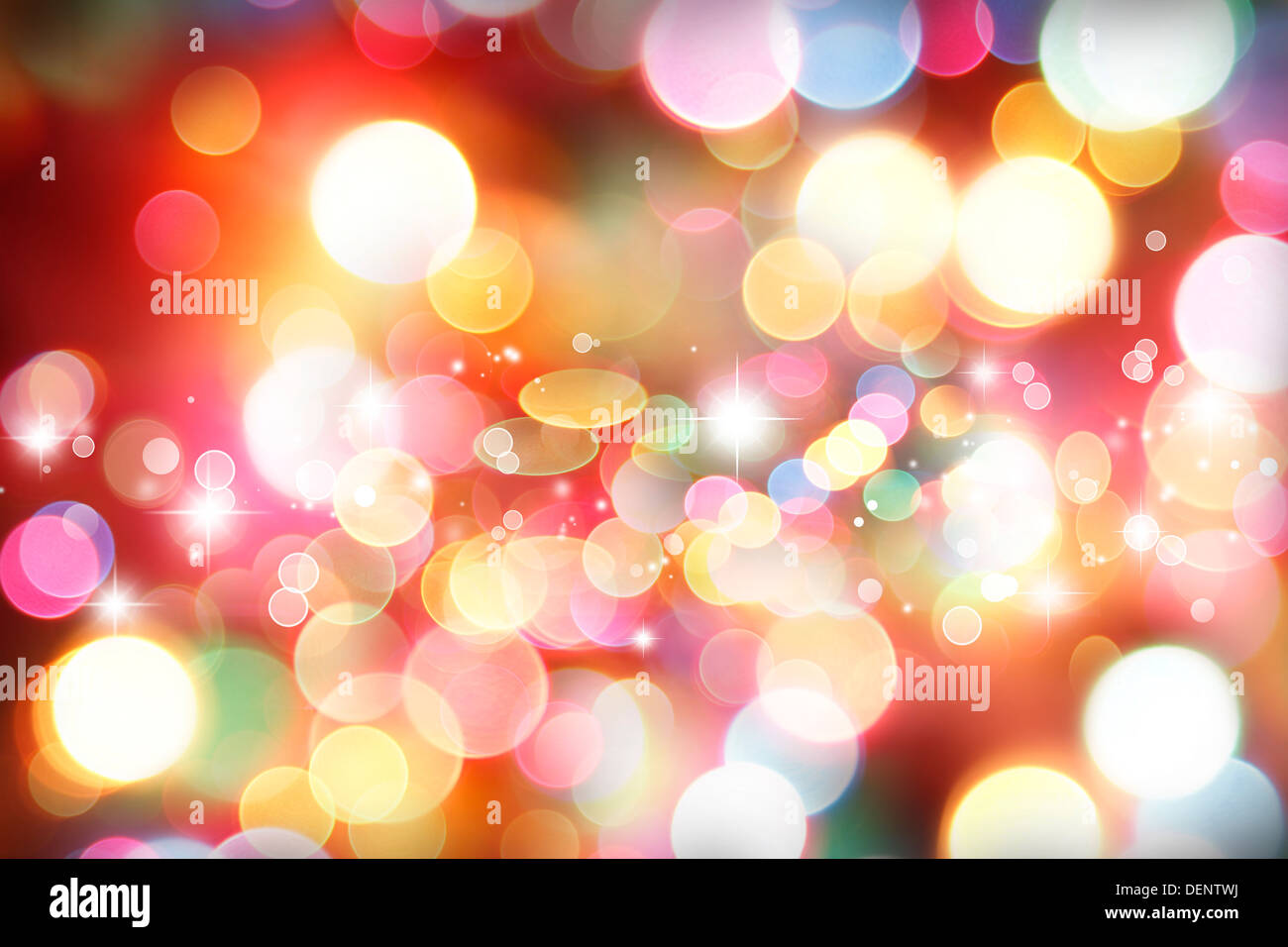 Bright circles of light abstract background Stock Photo - Alamy