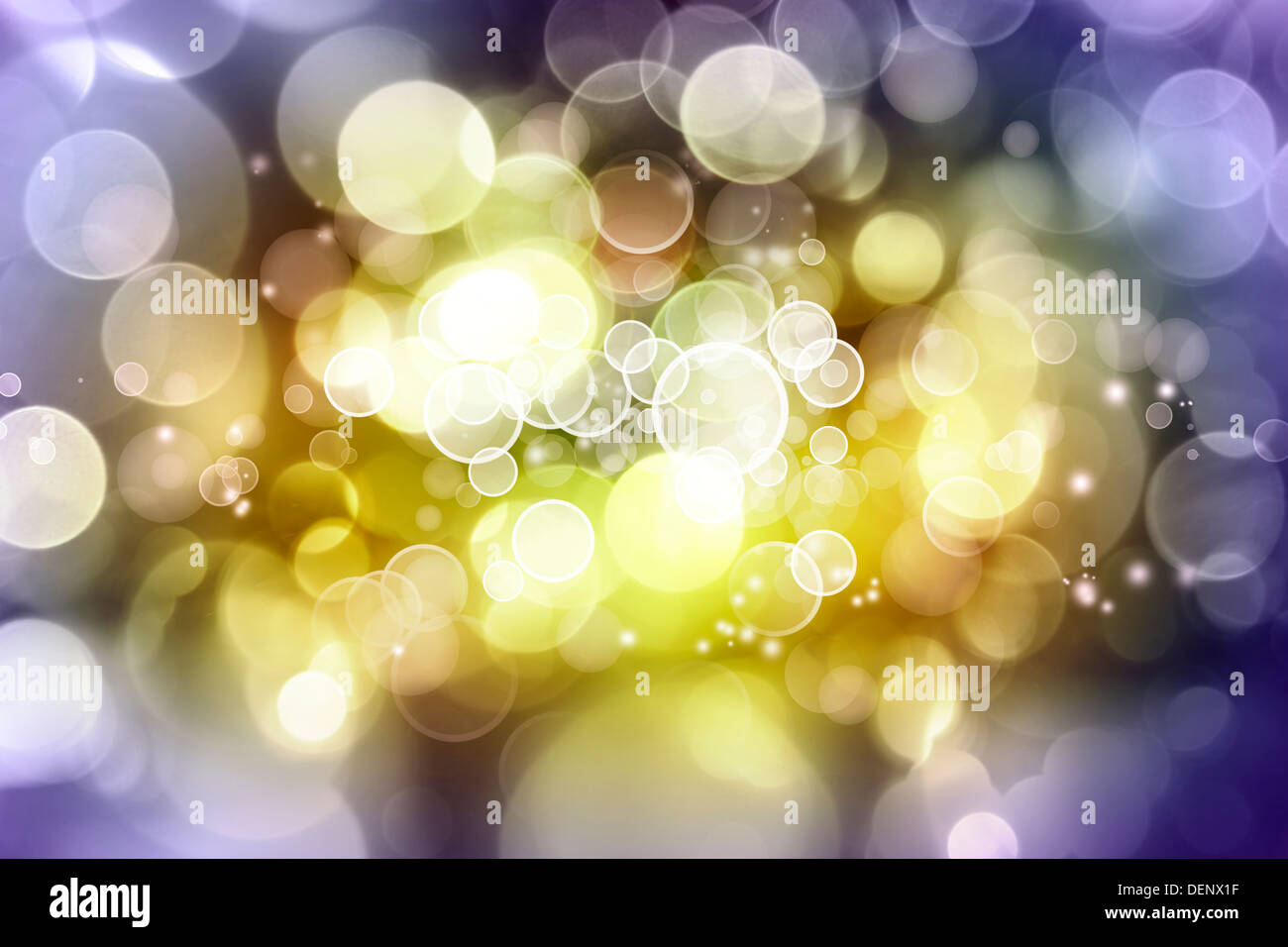 Bright circles of light abstract background Stock Photo - Alamy