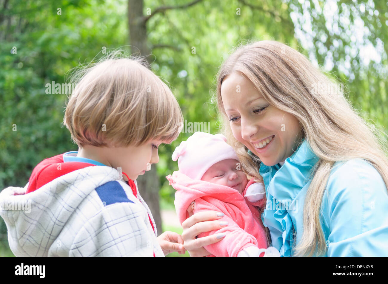 Son jealous mum sister hi-res stock photography and images - Alamy