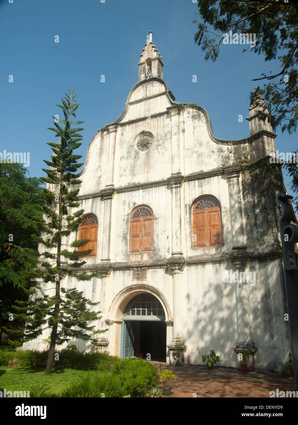 St Francis Church Fort Cochin Kochi Kerala India Stock Photo