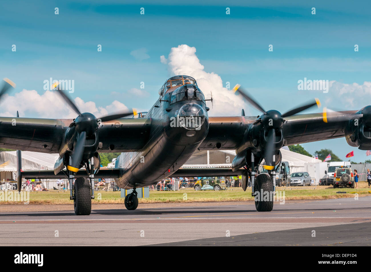 lancaster bomber,Biggin Hill Airshow; Biggin Hill; Kent; England; UK; Europe; Stock Photo