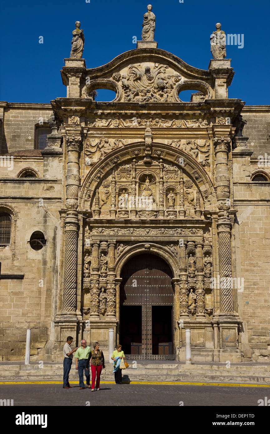 Puerta del Sol main church façade, El Puerto de Santa Maria. Cadiz  province, Andalucia, Spain Stock Photo - Alamy