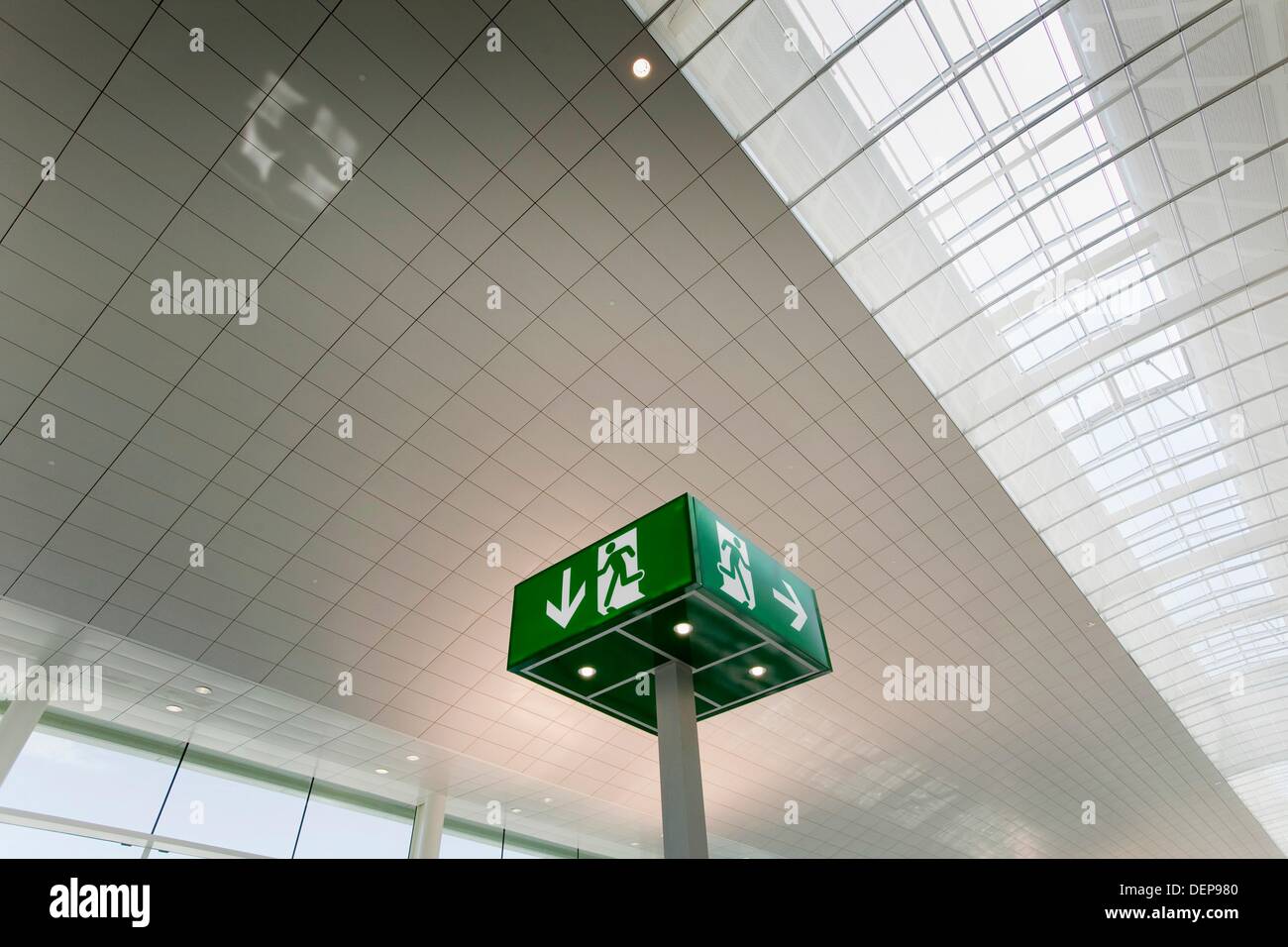 Barcelona´s new airport terminal T1 El Prat de Llobregat, Barcelona