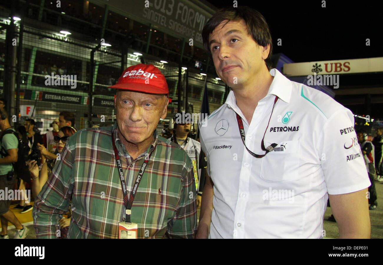Mercedes AMG, formula 1 GP, Singapore 