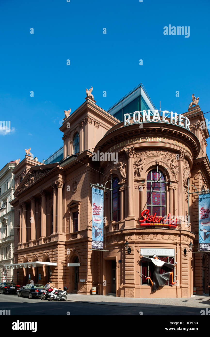 Österreich, Wien 1, Ronacher Theater Stock Photo - Alamy