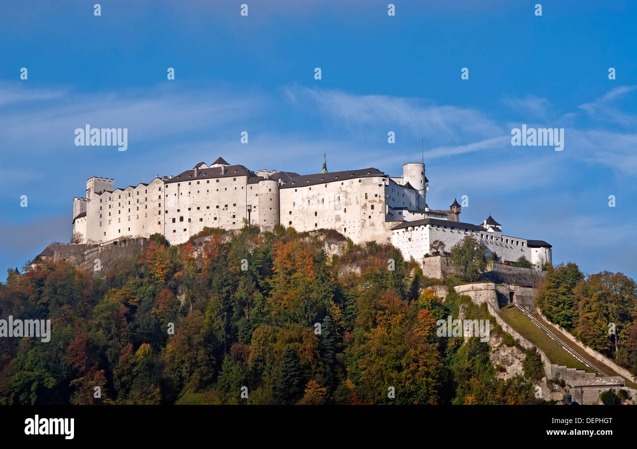 Hohensalzburg Castle,Saltzburg Castle, Austria Stock Photo