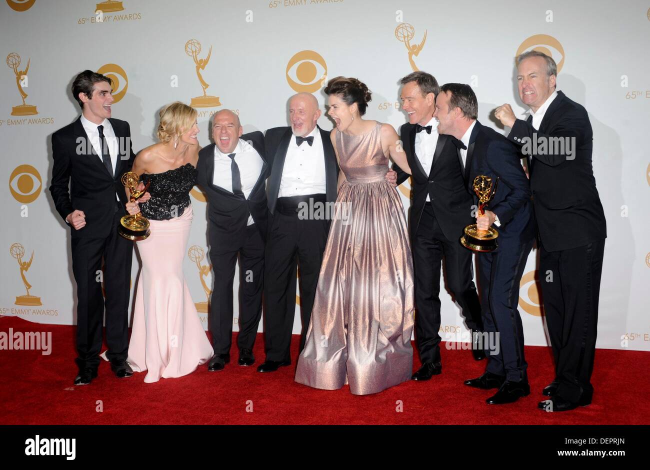 Jonathan Banks and Dean Norris on the Red Carpet at the 65th Emmys - 2 of  my faves!