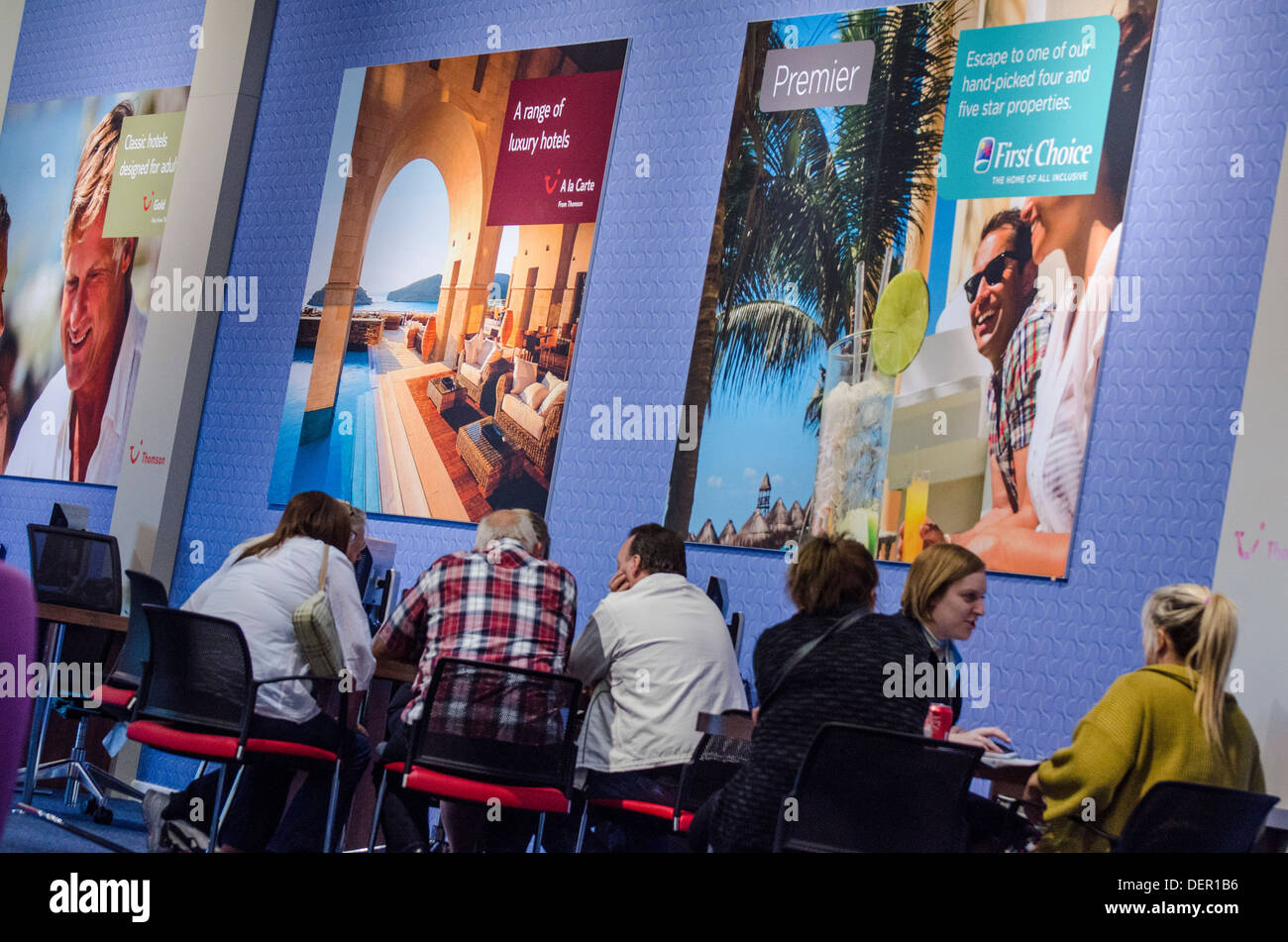 Newly re designed Thomson Holidays Superstore Serpentine Green PE7 8BE
