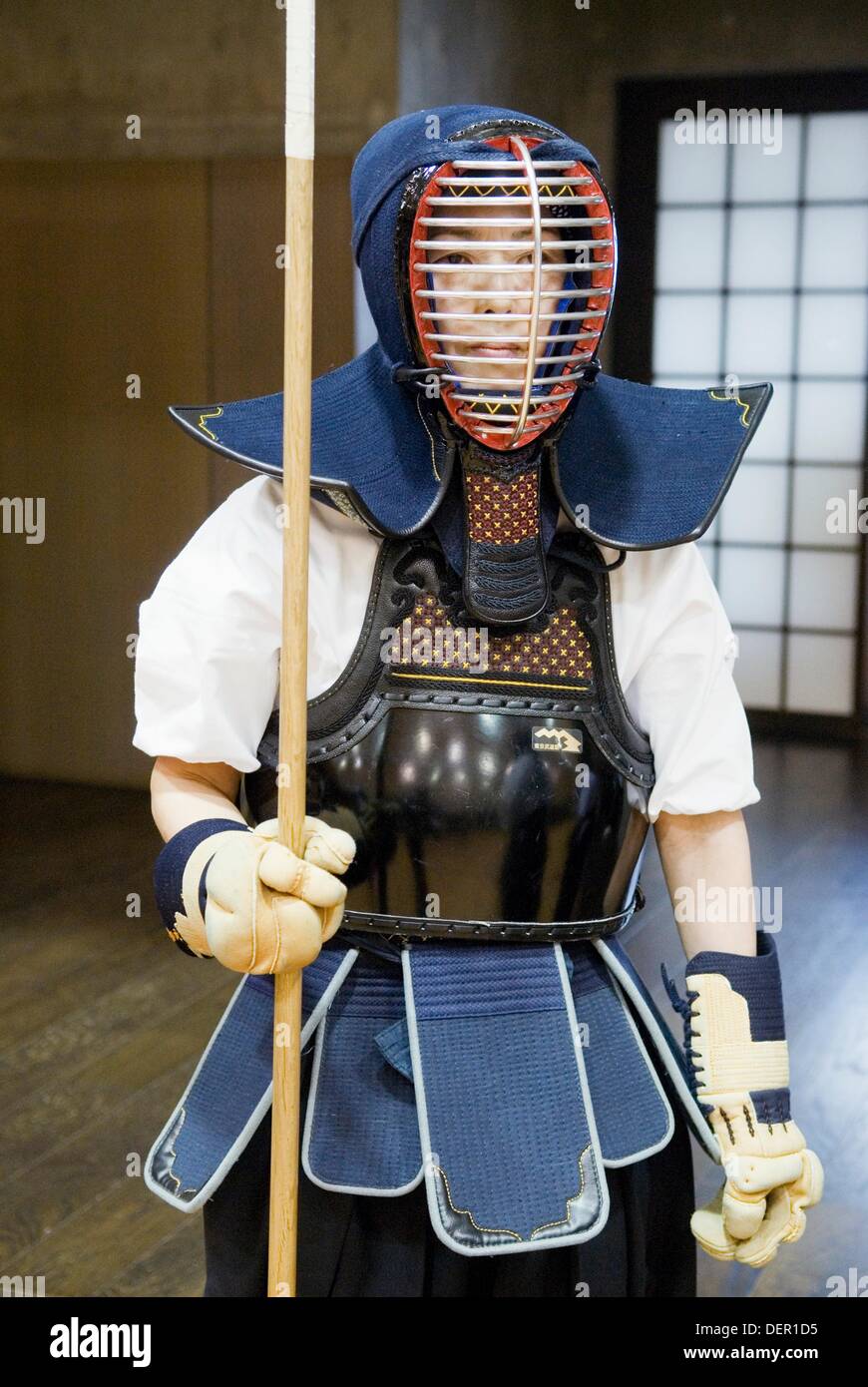 Naginata is a japanese martial art,Tokyo,Japan Stock Photo 60742337