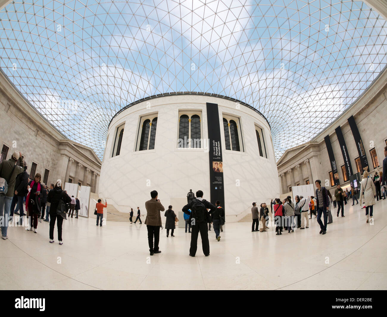The British Museum - Queen Elizabeth II Great Court 3 Stock Photo