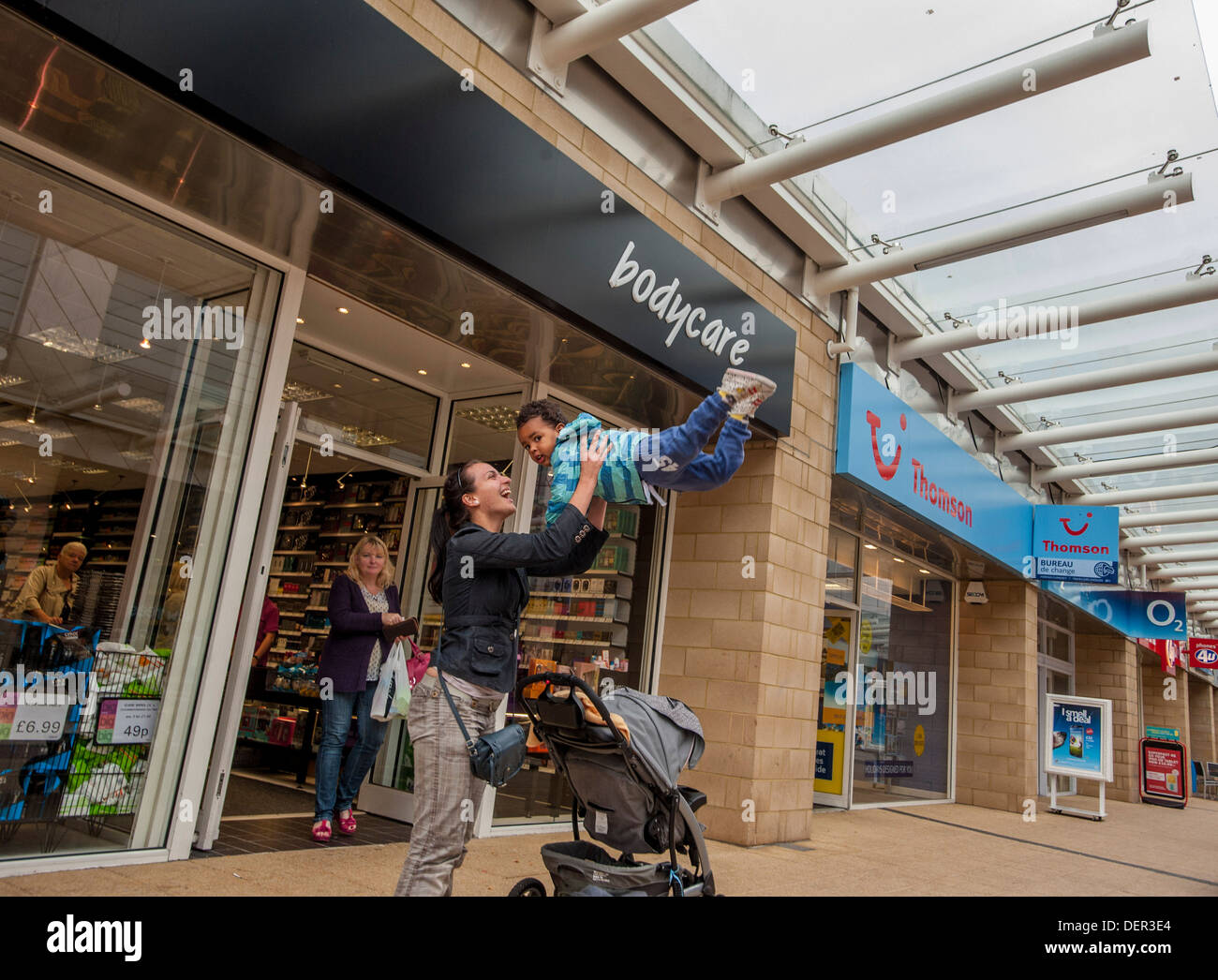 Glasgow Fort retail park Glasgow , Scotland site owned by British Land PLC. The Fort Retail Park
