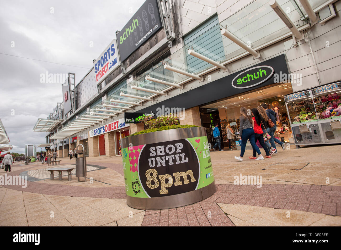 Glasgow Fort retail park Glasgow , Scotland site owned by British Land PLC. The Fort Retail Park