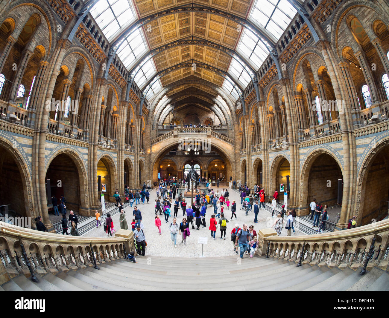 The Natural History Museum, London - Stock Photo