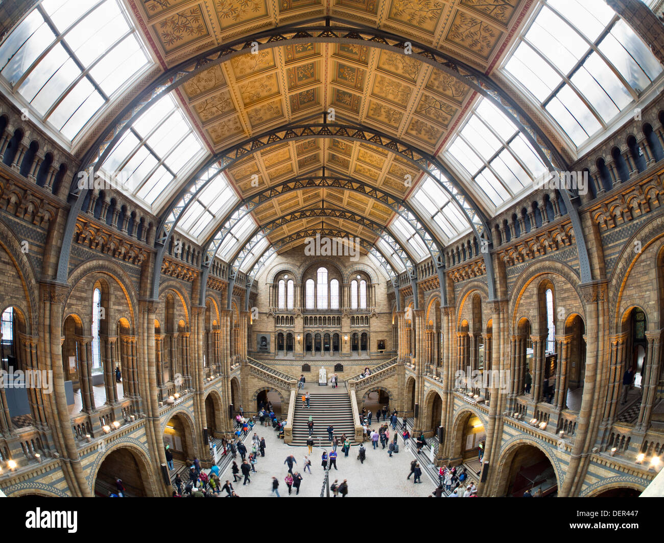 The Natural History Museum, London - Stock Photo