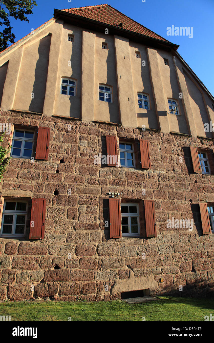 Facade Of Haus Des Gastes At The City Of Hilpoltstein Middle Franconia Franconia Bavaria Germany Photo By Willy Matheisl Stock Photo Alamy