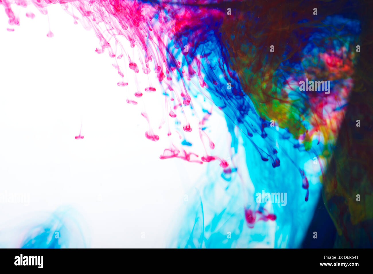 Abstract Ink Water inks in water the color abstraction Stock Photo - Alamy