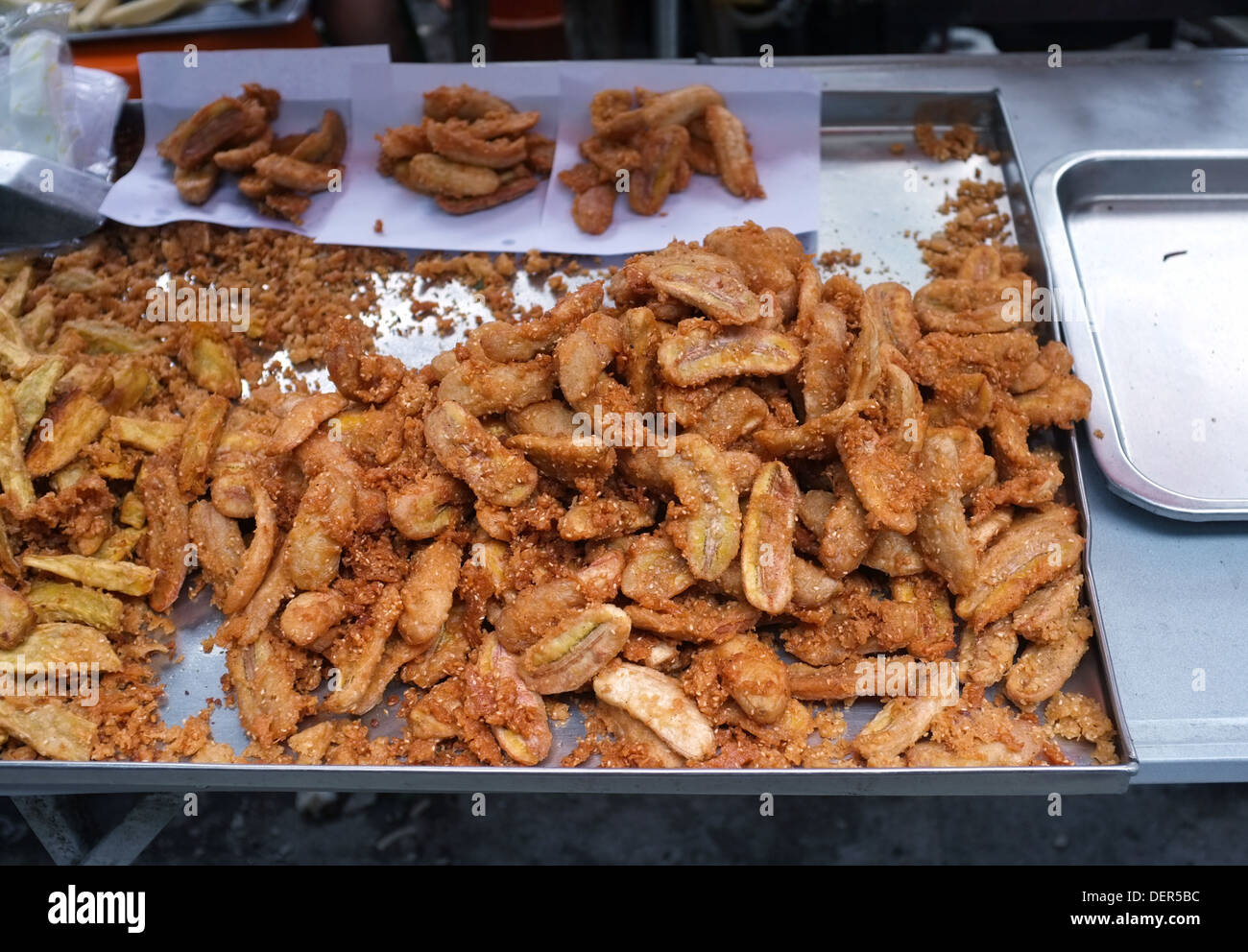 Bananas thailand thai bangkok fried hires stock photography and images