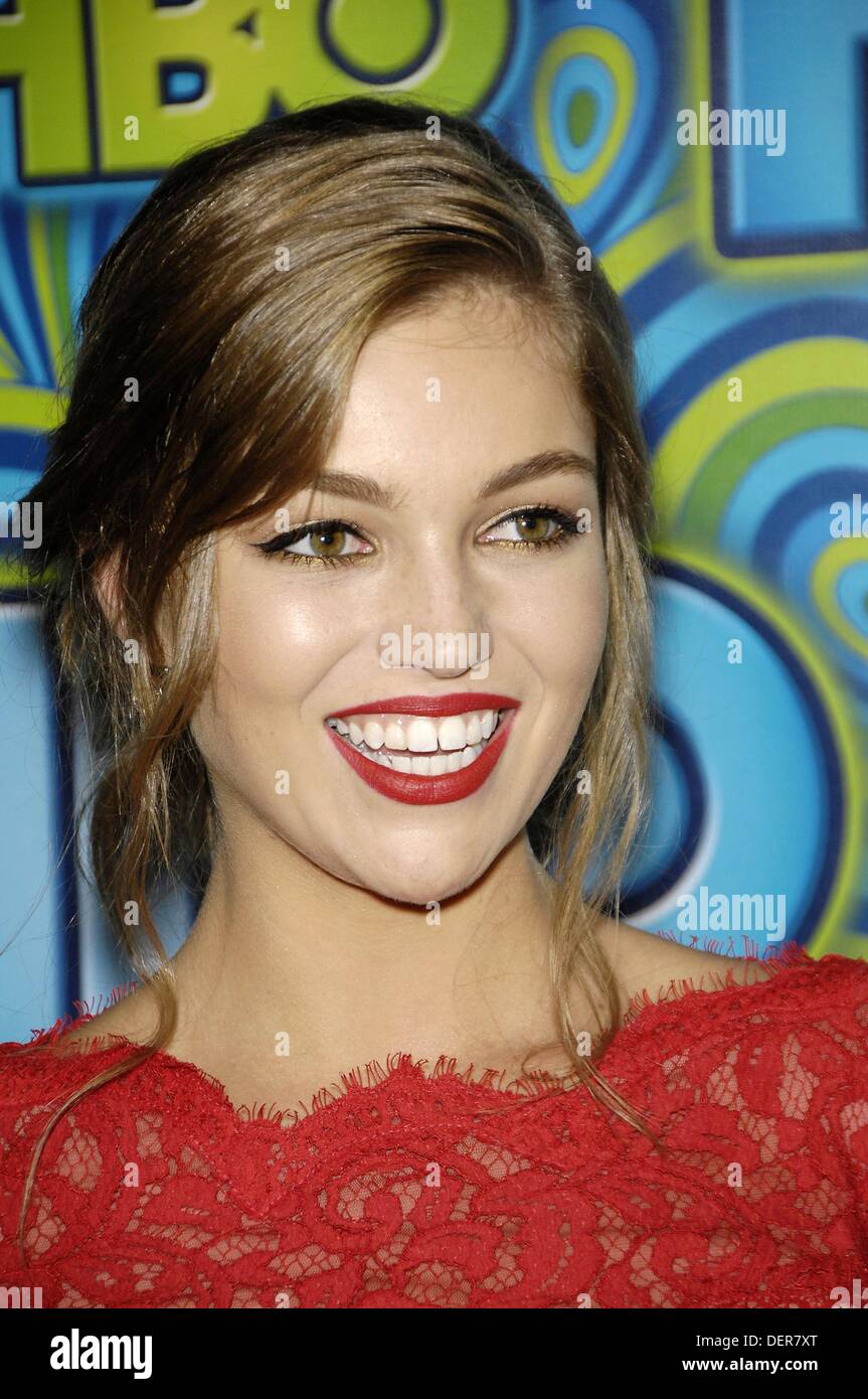 Los Angeles, USA. 22nd Sep, 2013. Lili Simmons at arrivals for HBO Emmy