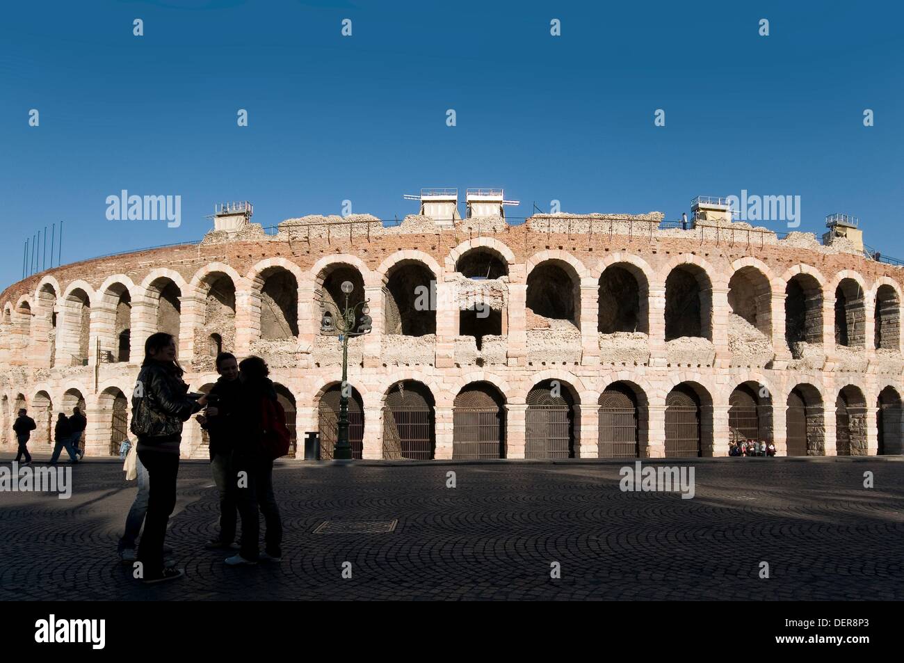 Italy, Verona, Roman arena. Stock Photo