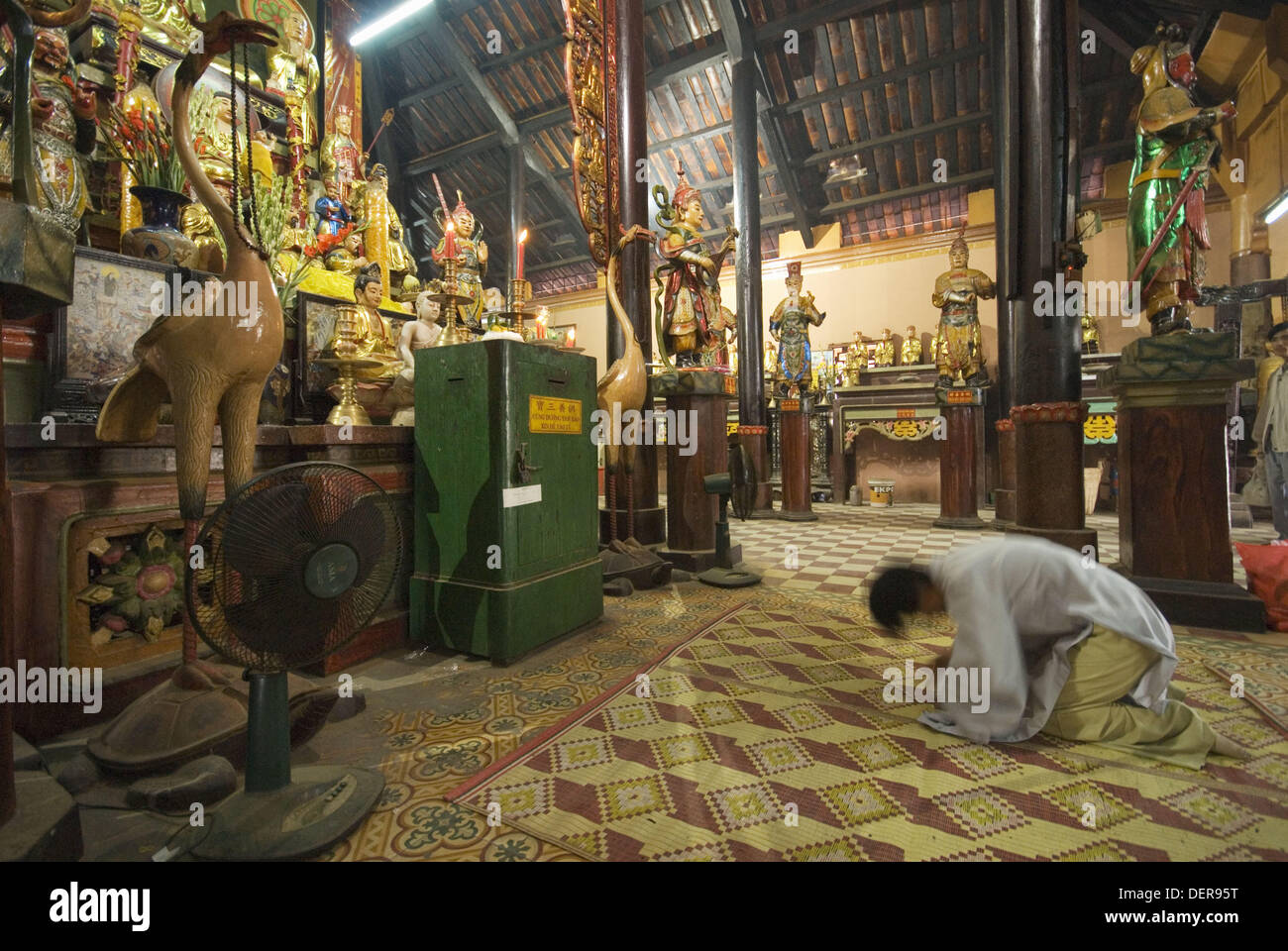 Tat An temple, Chau Doc, Vietnam Stock Photo