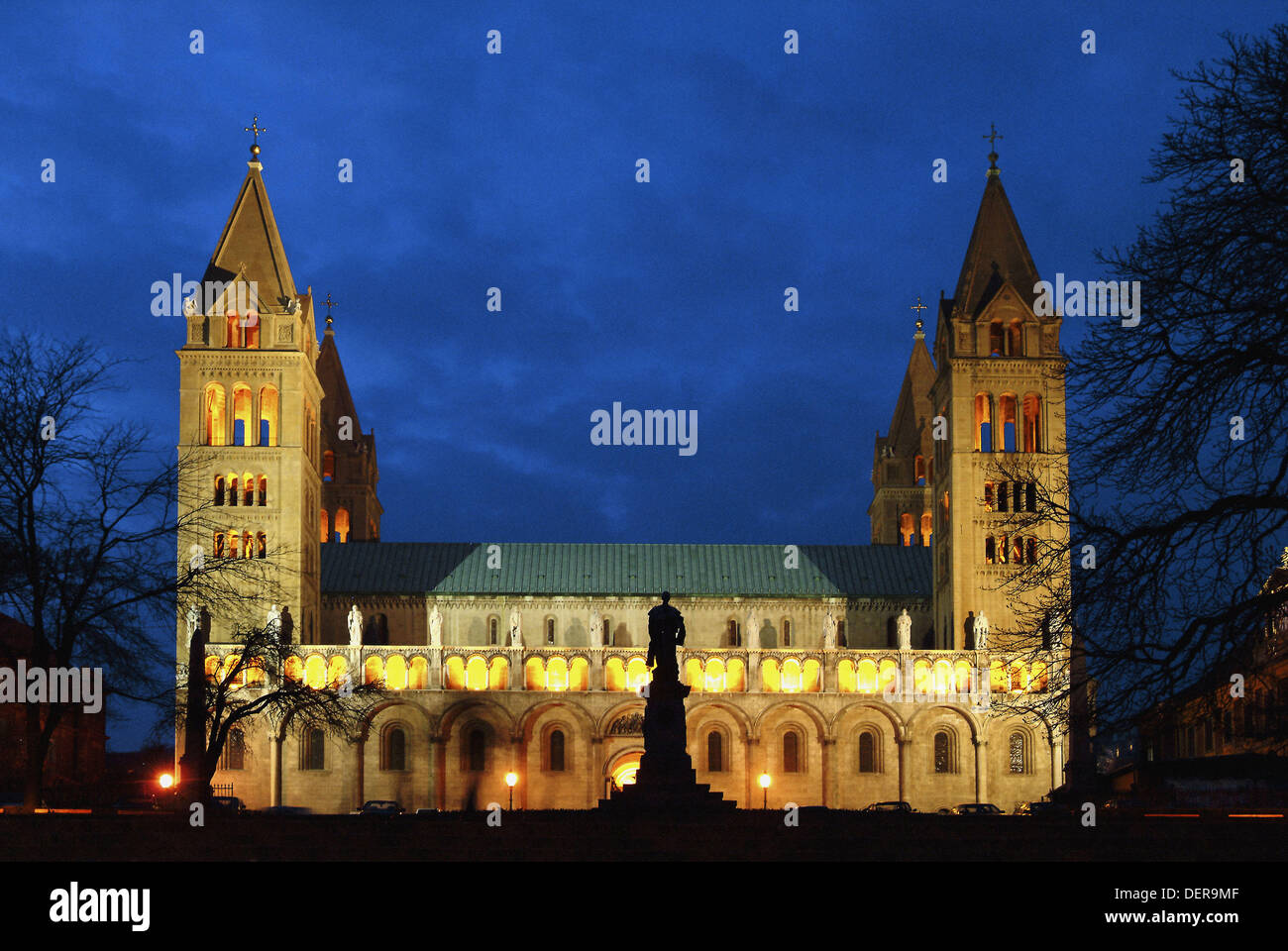 Cathedral, Pecs, Hungary Stock Photo Alamy