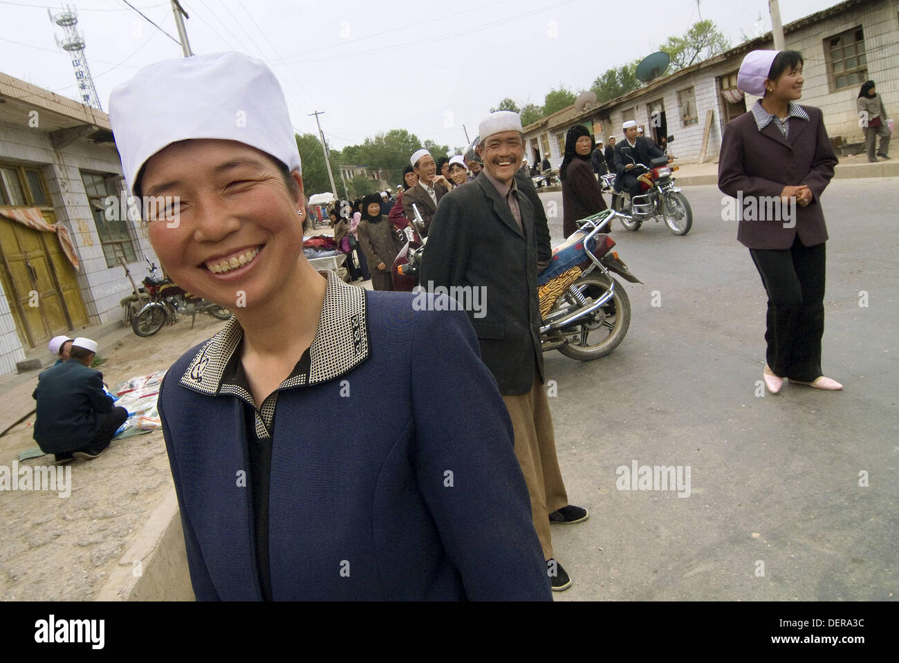 Dongxiang people, Gansu province, China Stock Photo - Alamy
