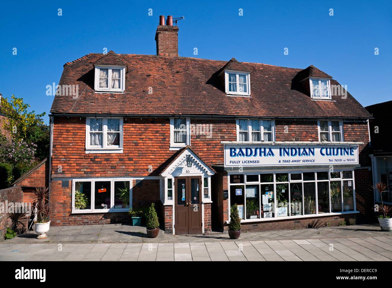 England Kent Tenterden West Cross ´Badsha Indian Cuisine´ restaurant