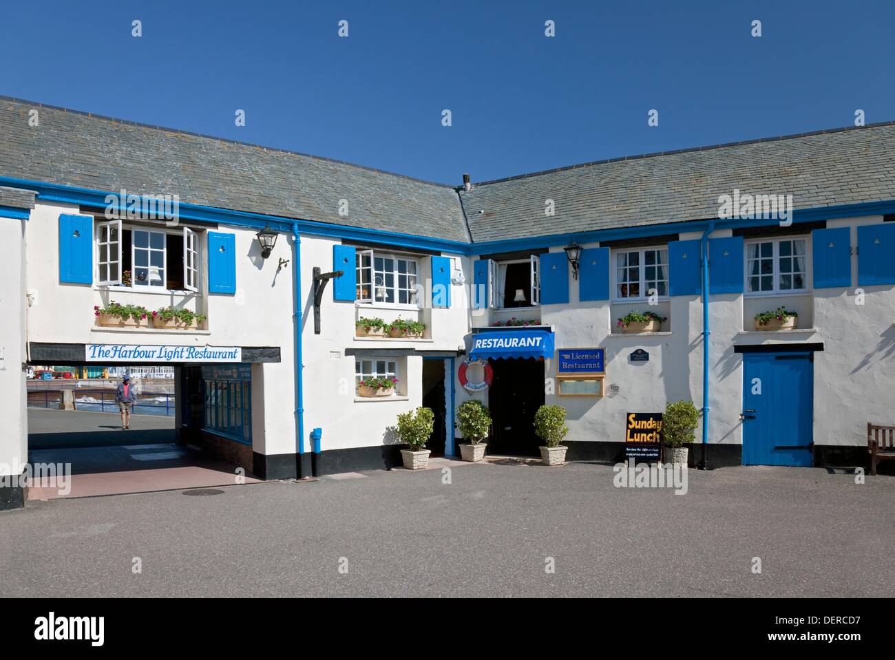 England Devon Paignton ´Harbour Light Restaurant´ Stock Photo Alamy