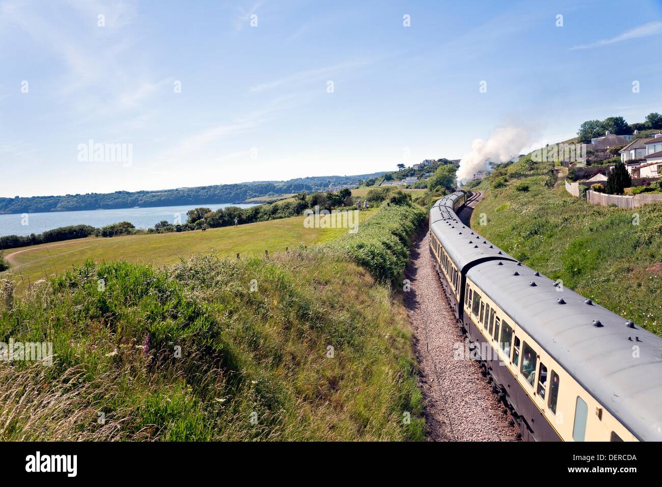 Steam locomotive devon hi-res stock photography and images - Alamy