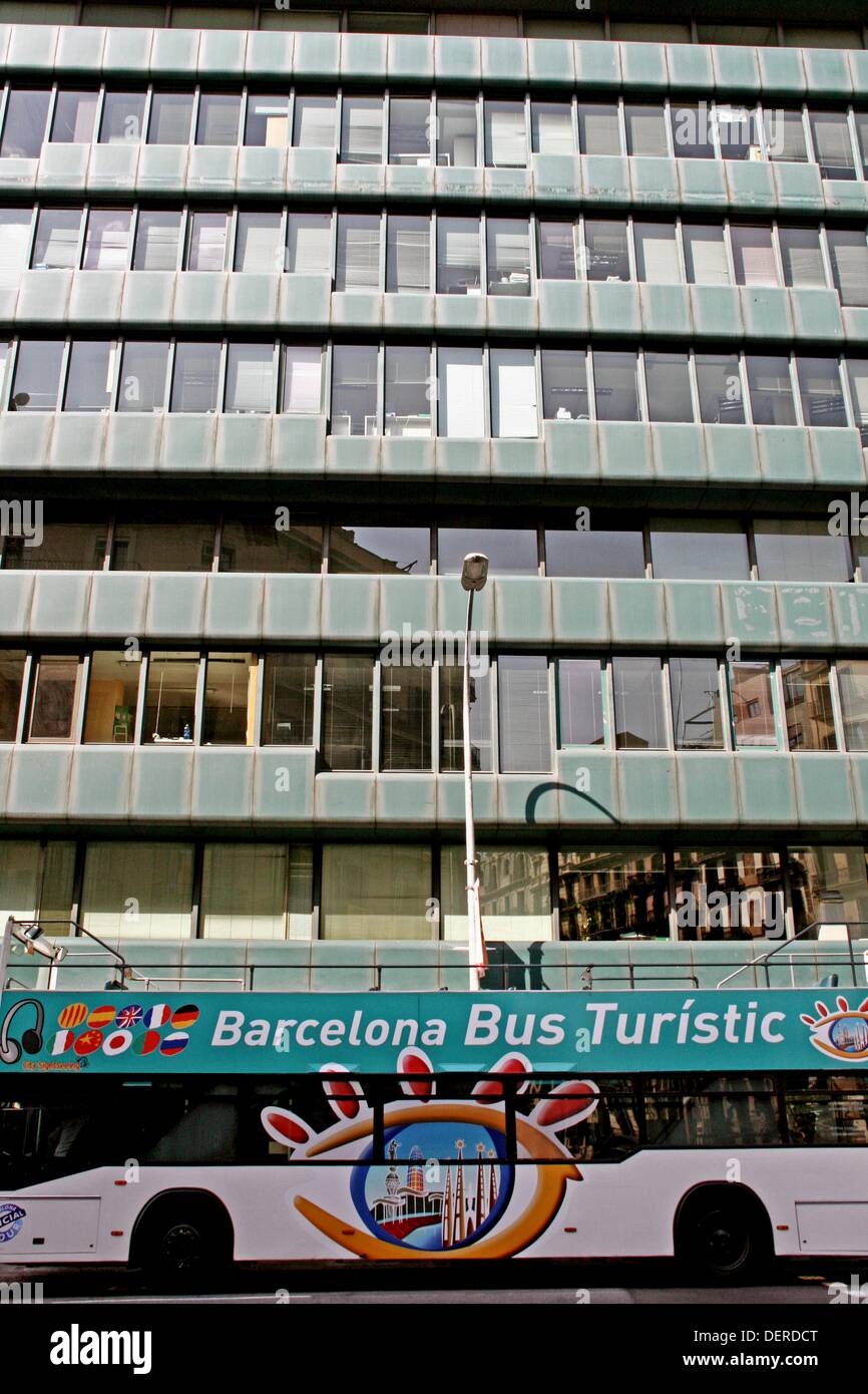 Tourist Bus, Barcelona, Catalonia, Spain Stock Photo Alamy