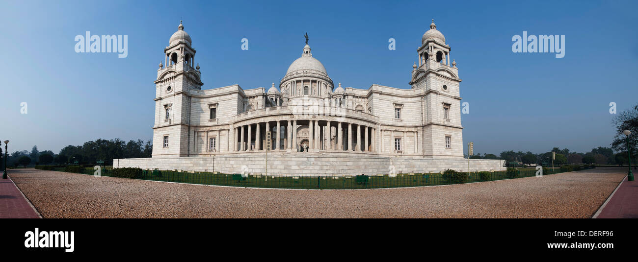 Facade of a memorial, Victoria Memorial, Kolkata, West Bengal, India Stock Photo