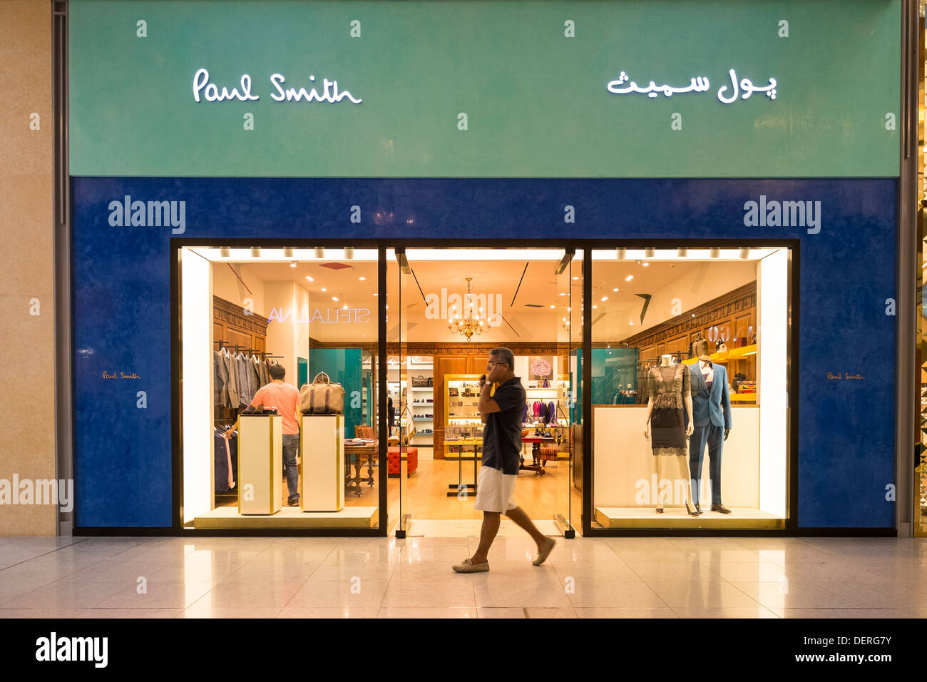 Paul Smith fashion boutique at Dubai Mall in Dubai United Arab emirates  Stock Photo - Alamy