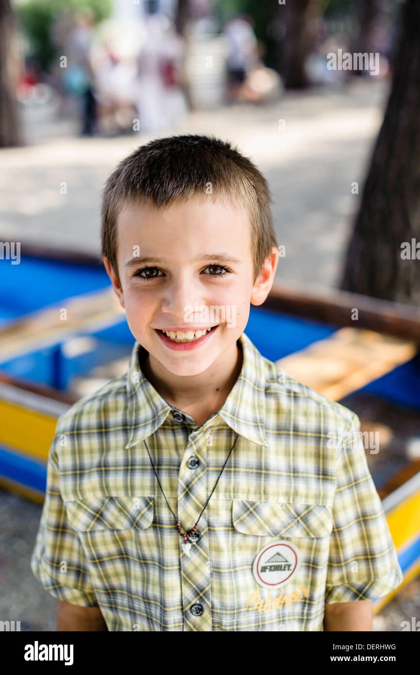 portrait of baby at outdoor Stock Photo - Alamy
