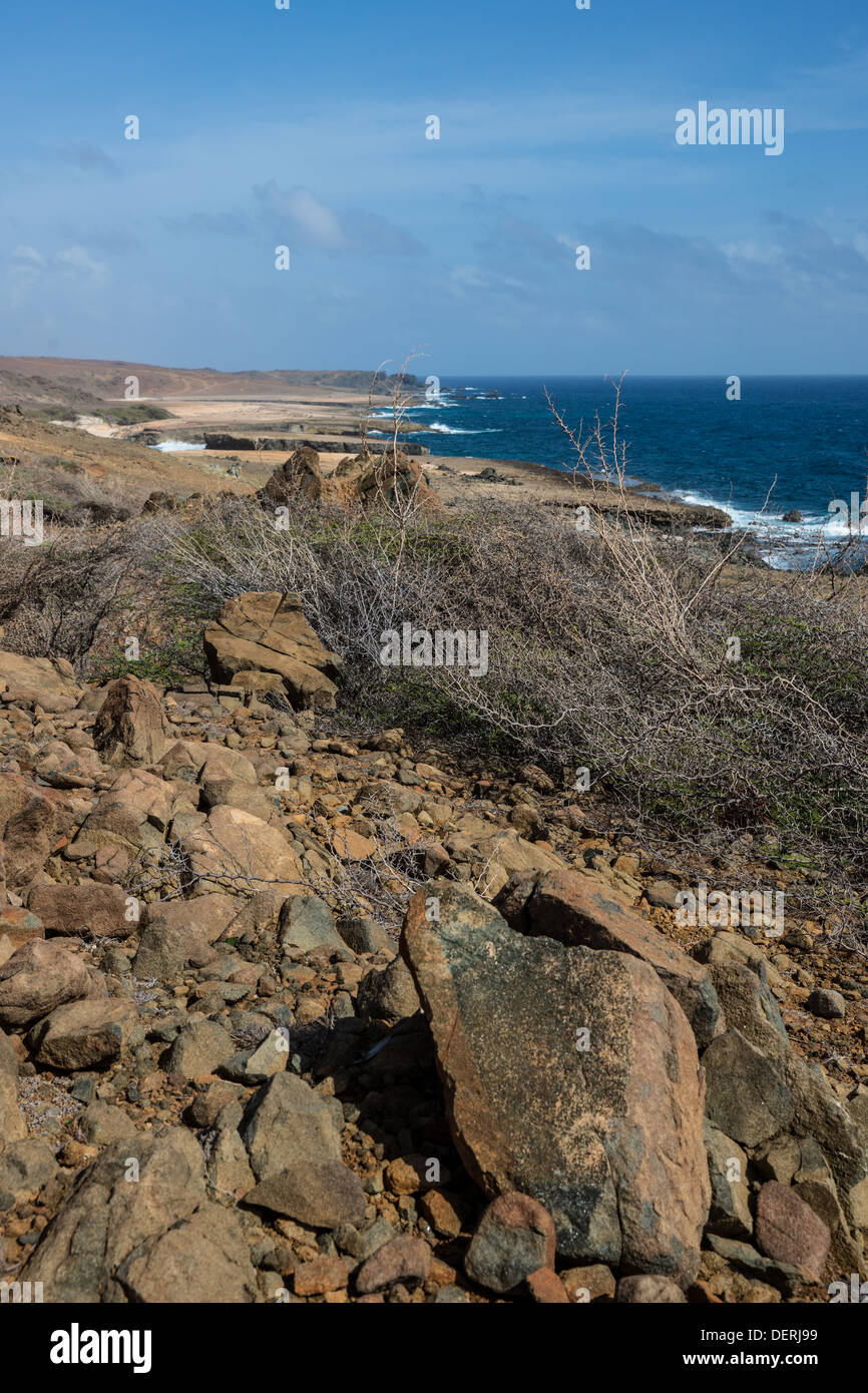 Arikok National Park natural pool Stock Photo Alamy